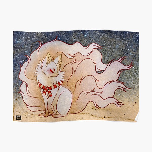The Celestial Spirit - Kitsune Yokai TeaKitsune Poster