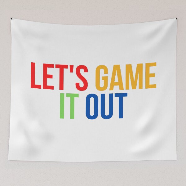 Item preview, Let's Game It Out designed and sold by BigMovesHustler.
