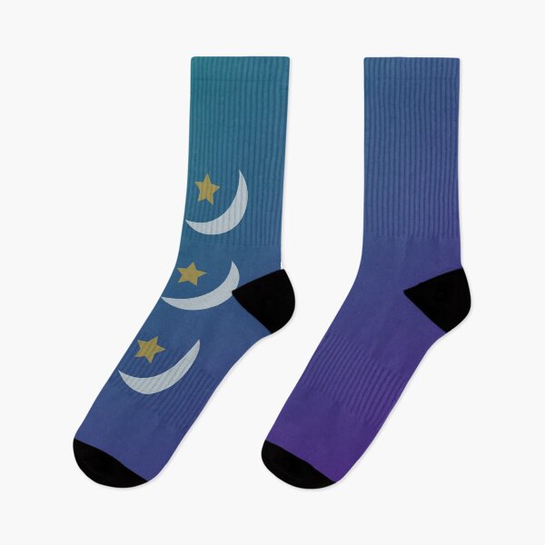 Item preview, Waxing and Waning Grey Crescent Moons w/Dark Golden Stars in Dark Gradient Sky designed and sold by ShaunSandhu.