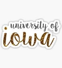 University of Iowa Sticker