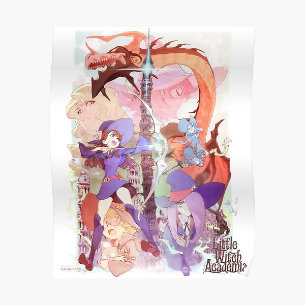 Little Witch Academia OVA HQ Fixed Poster Poster