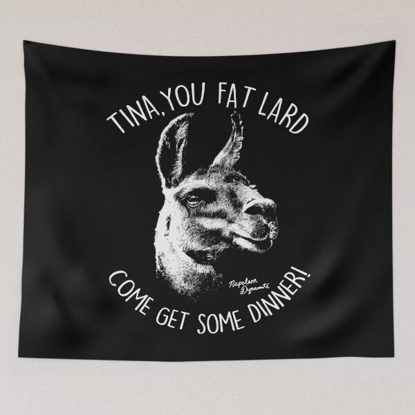 Item preview, Tina you fat lard napoleon art dynamite designed and sold by Miranda96.