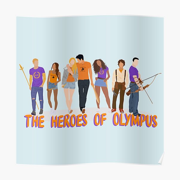 Copy of The seven, heroes of Olympus Poster