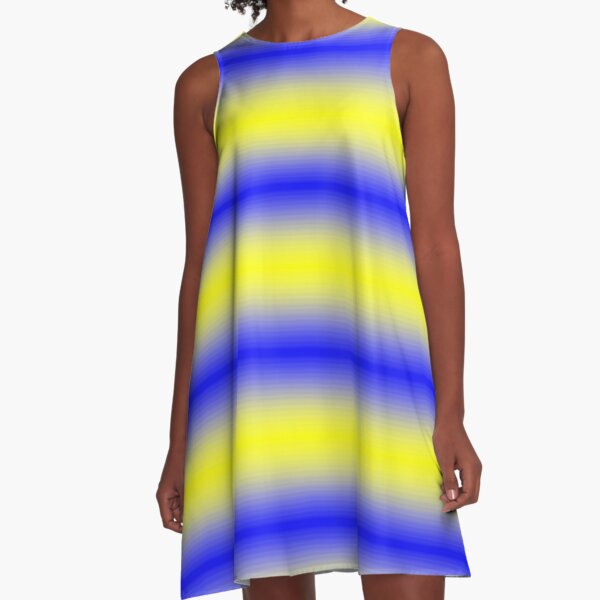 Psychedelic Pattern, Op Art A-Line Dress