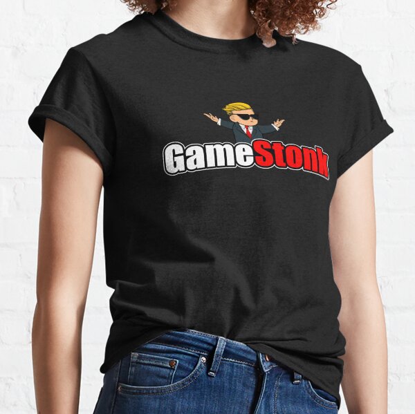 GameStonk WallStreetBets GME To The Moon T-shirt classique