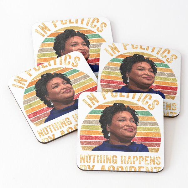 Item preview, stacy abrams shirt In Politics nothing happens by accident designed and sold by KlausFrohlich.