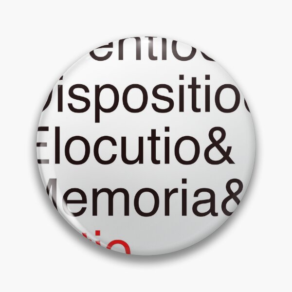 Item preview, Rhetoric Canons, Latin designed and sold by jtloveridge89.