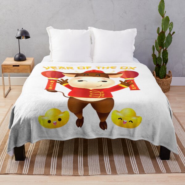 Item preview, Year of the OX 2021 Funny Happy Chinese New Year 2021 designed and sold by KlausFrohlich.