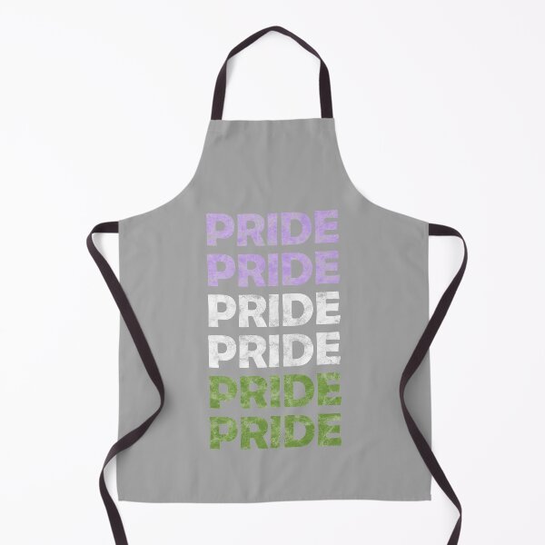 Item preview, Genderqueer Pride Flag Colors Repeating Distressed Text designed and sold by Bumblefuzzies.