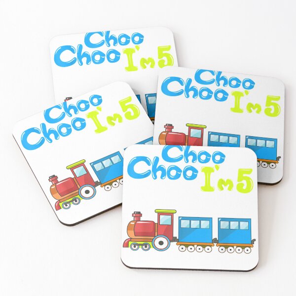 Item preview, Choo Choo I'm 5 Birthday Train designed and sold by KlausFrohlich.