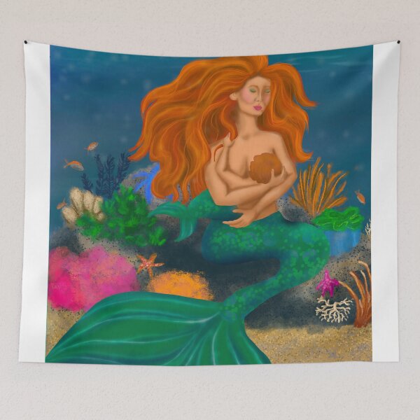 Item preview, Mermother designed and sold by Katie Morris Art.