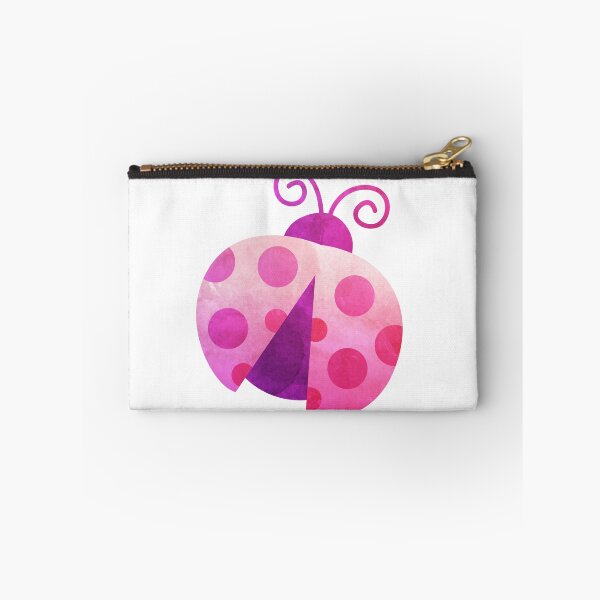 Item preview, Watercolor Spring Insect Lady Bugs Purple designed and sold by MisPuHoney.