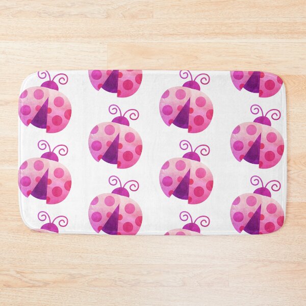 Item preview, Watercolor Spring Insect Lady Bugs Purple designed and sold by MisPuHoney.