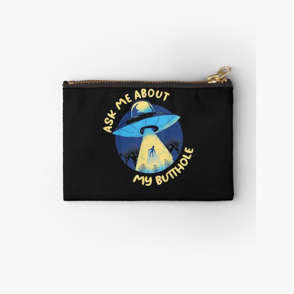Artikelvorschau, Ask Me About My Butthole UFO Alien Spaceship Abduction entworfen und verkauft von Lukifo-Proper.