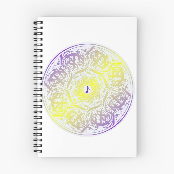 Item preview, Musical Angel Purple Yellow Mandala designed and sold by TKsTees.