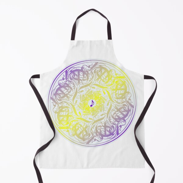 Item preview, Musical Angel Purple Yellow Mandala designed and sold by TKsTees.