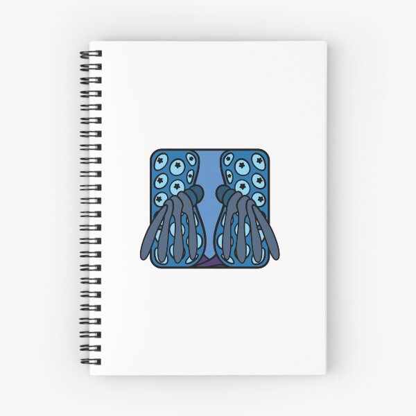 Item preview, Strepsiptera cartoon head square (blue)  designed and sold by TiffanyYau.