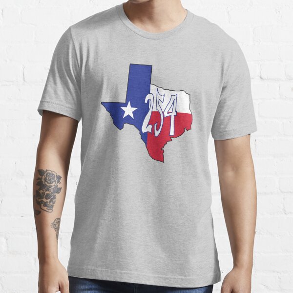 Area Code 254 Texas T Shirt By Bearsquared Redbubble