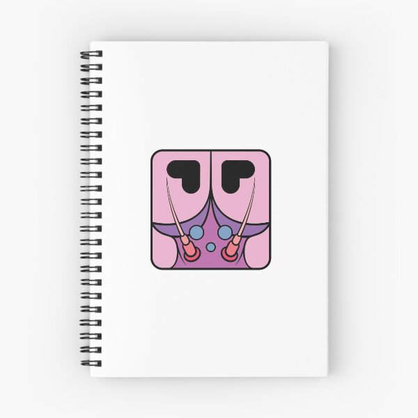 Item preview, Mayfly cartoon head square (Pink and Lilac)  designed and sold by TiffanyYau.