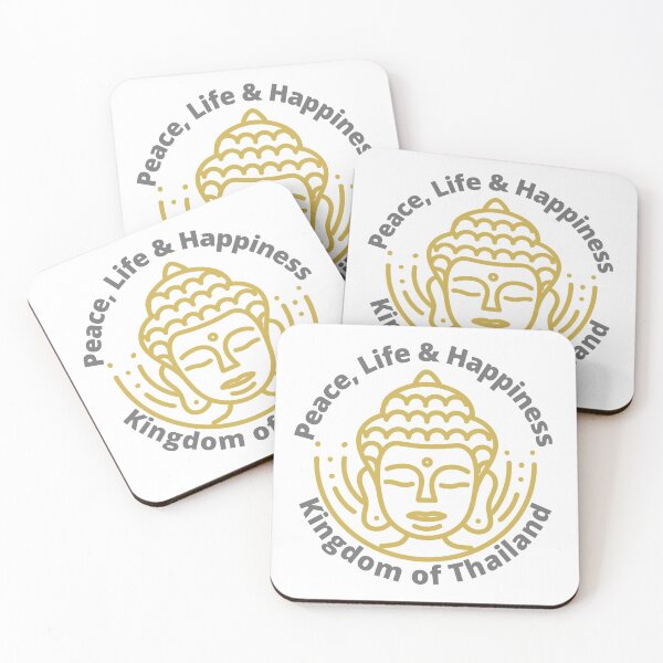 Item preview, Kingdom of Thailand - Peace, Love and Happiness  designed and sold by Scubaloppy.