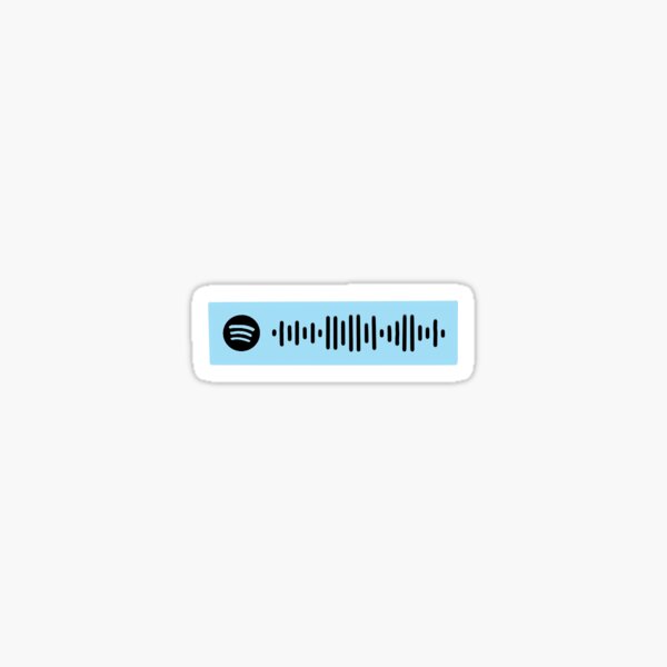 Here Comes the Sun Spotify Code Sticker