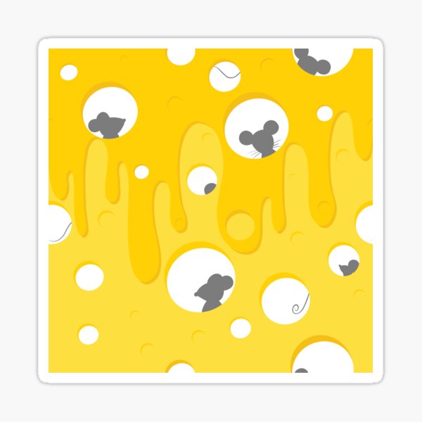 Who moved my cheese? Sticker