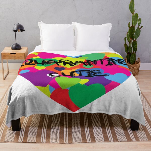 Item preview, Quarantine Cutie Funny Valentine Quote Design designed and sold by Xrizen Designs.