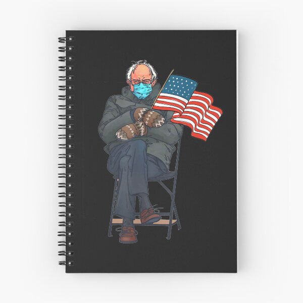 Item preview, Bernie Sanders Mittens Meme Inauguration American Flag  designed and sold by Lukifo-Proper.