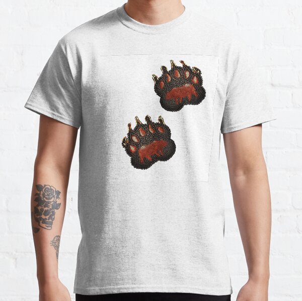 Bear Paws Beaded look Classic T-Shirt