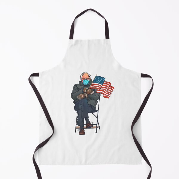 Item preview, Bernie Sanders Mittens Meme Inauguration American Flag designed and sold by Lukifo-Proper.