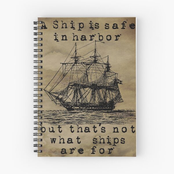 Item preview, A Ship Is Safe In Harbor designed and sold by coxcreations.