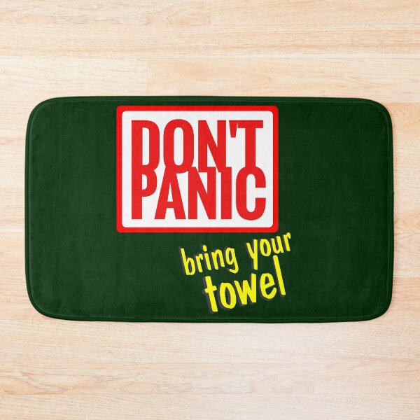 Item preview, Don't Panic, bring your towel designed and sold by sandpiperstudio.