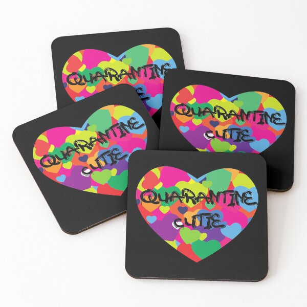 Item preview, Copy of Quarantine Cutie Funny Valentine Quote Design Black designed and sold by Xrizen  Designs.