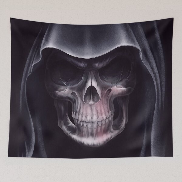 Item preview, Black Skull and Cloak designed and sold by M-Carylon.
