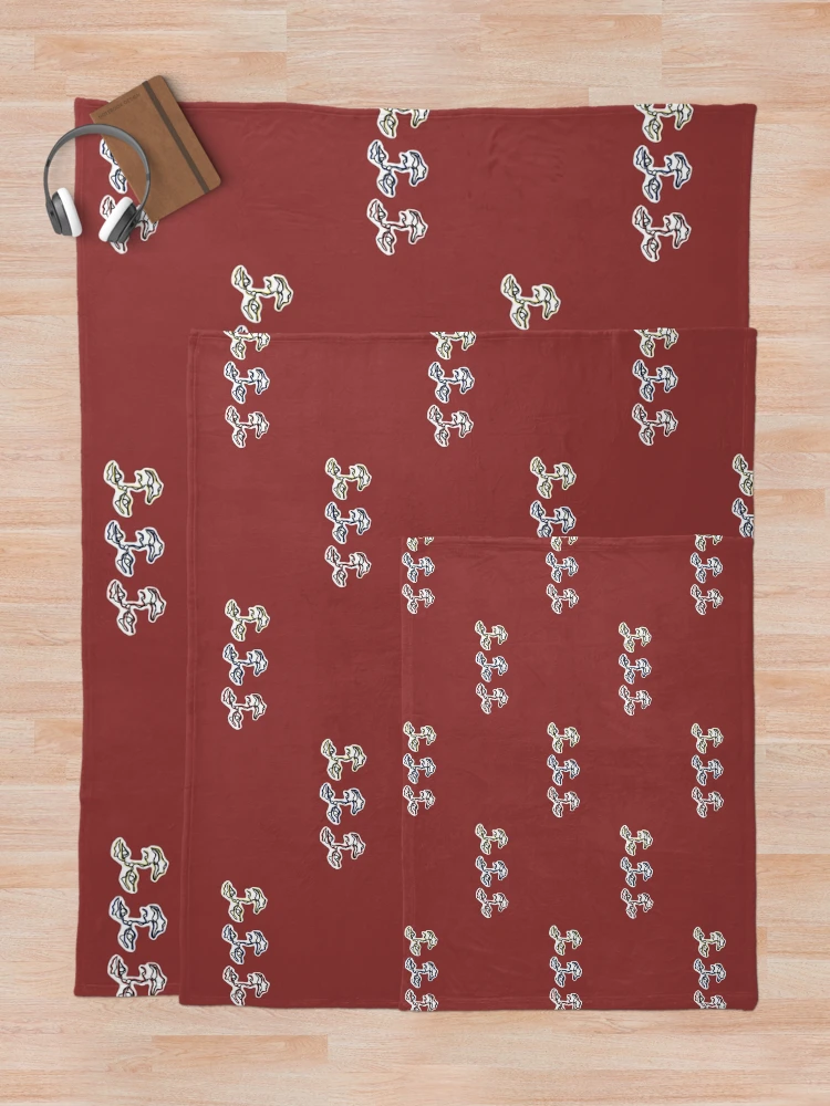 Thumbnail 5 of 6, Throw Blanket, Primary Faces designed and sold by _InTheGreenhouse.