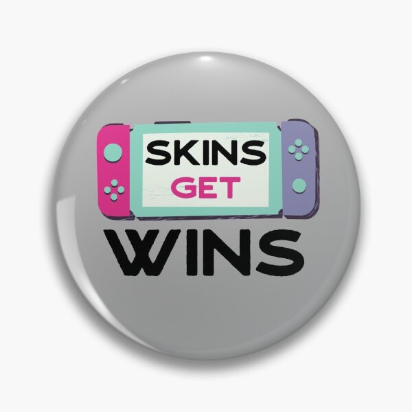 Item preview, Skins get wins - Switch designed and sold by MerchActually.