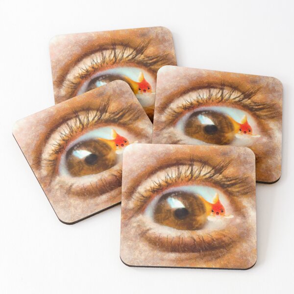 Item preview, A Surprised Fish inside the eyequarium designed and sold by nandotrugillo.