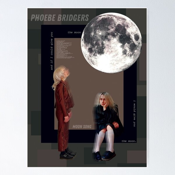 Artikel-Vorschau von Phoebe Bridgers Moon Song Poster, designt und verkauft von sophiaehoward.
