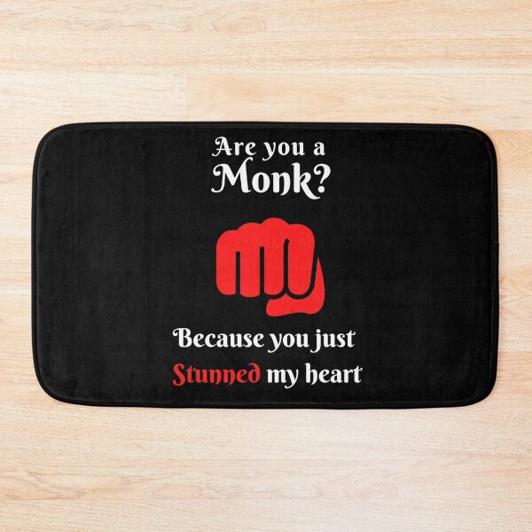 Item preview, Are you a Monk? | Dungeons and Dragons Valentine designed and sold by DatDragonShop.