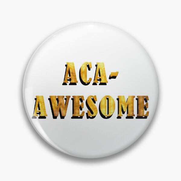 Item preview, Aca-Awesome Pitch Perfect (Gold) designed and sold by MCS-Desings.