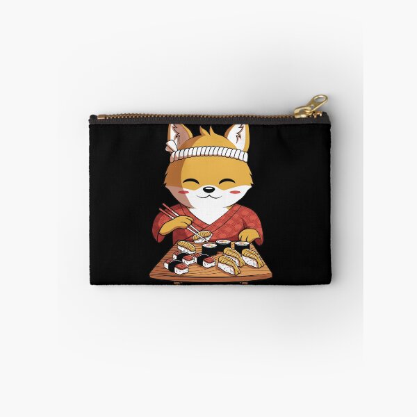 Item preview, Kawaii Fox Japanese Sushi Bar designed and sold by anggoravector.