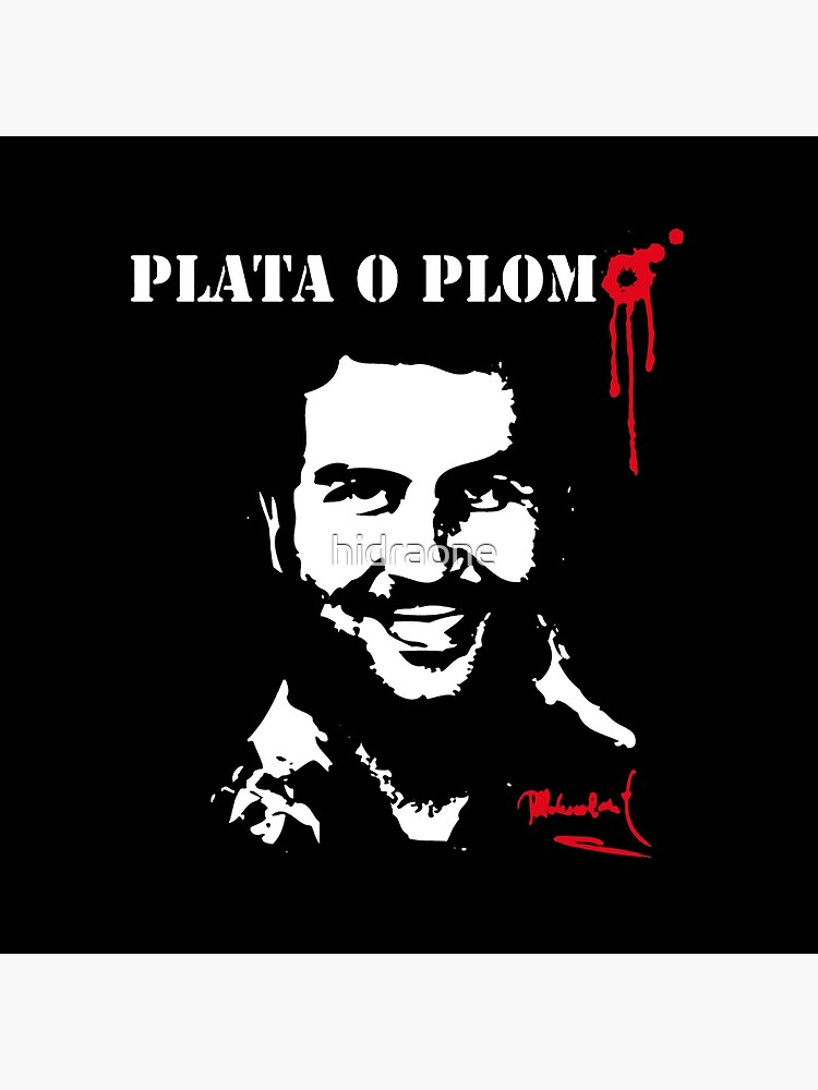 Plata O Plomo Pablo Escobar El Patron Del Mal Tote Bag By Hidraone Redbubble