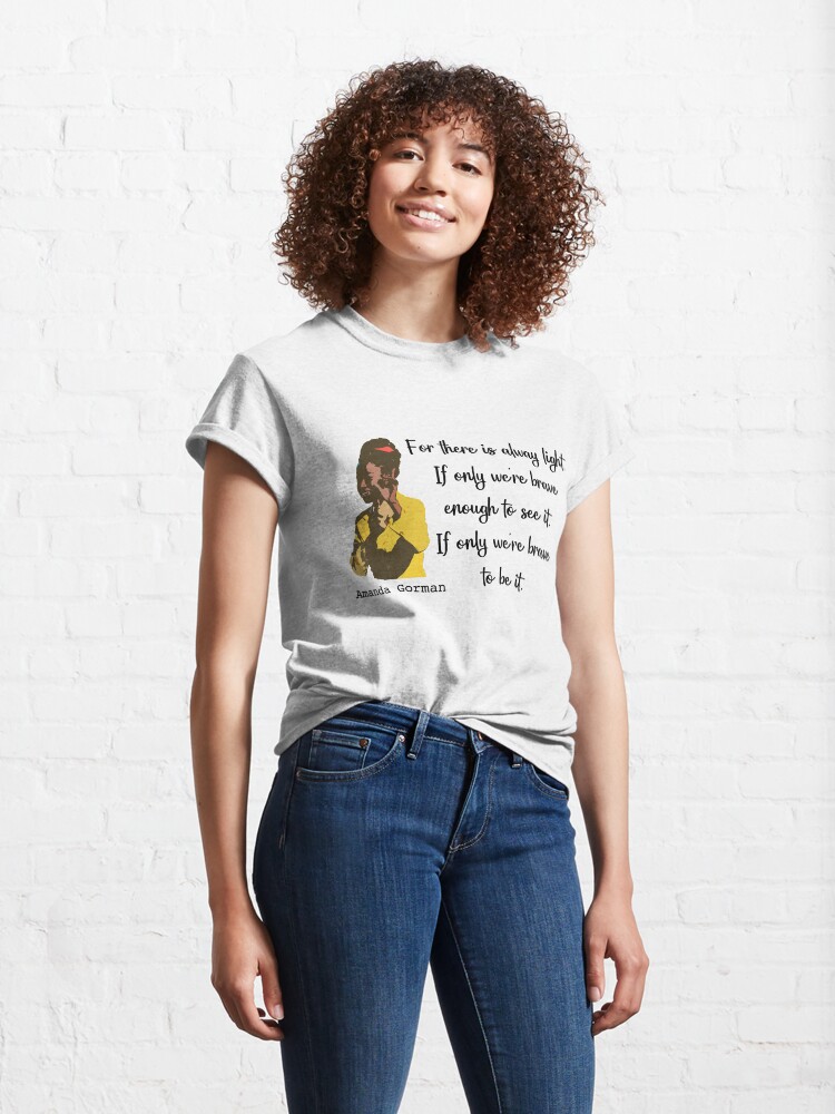 amanda gorman t shirt