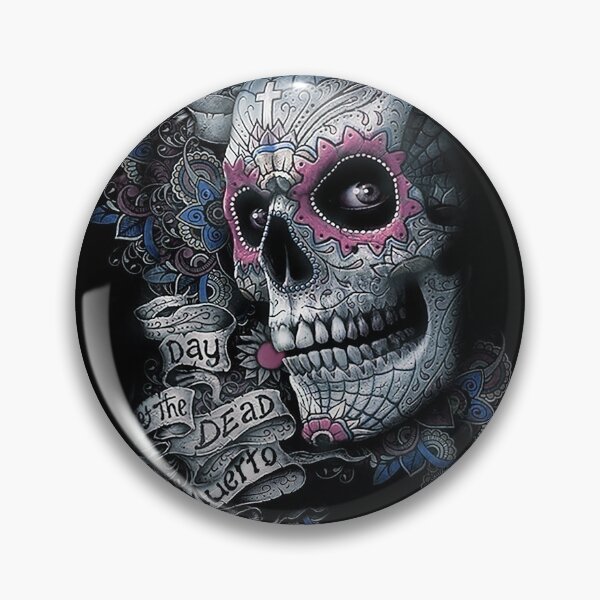 Item preview, Day of the Dead- eL Muerto Sugar Skull designed and sold by M-Carylon.