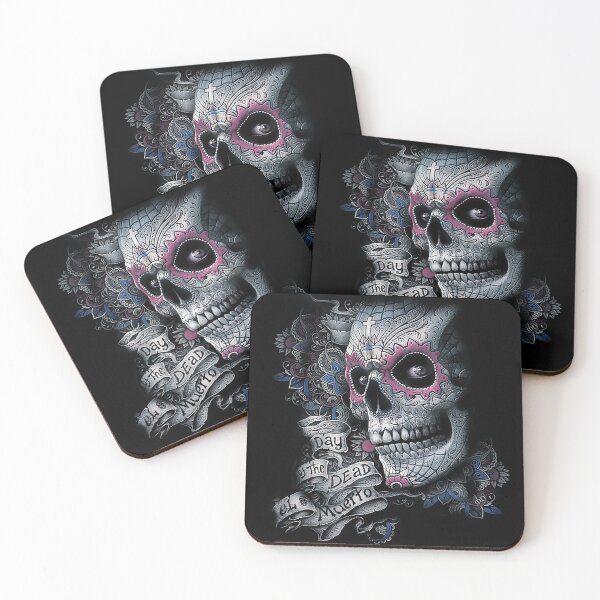 Item preview, Day of the Dead- eL Muerto Sugar Skull designed and sold by M-Carylon.