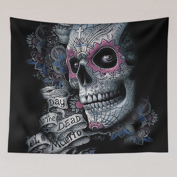 Item preview, Day of the Dead- eL Muerto Sugar Skull designed and sold by M-Carylon.