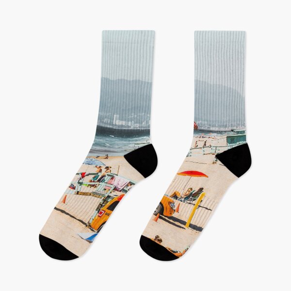 Item preview, sandy beach in summer at Manhattan beach California USA designed and sold by Mrvell.