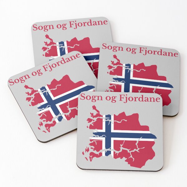 Item preview, Sogn og Fjordane County Map, Norwegian County, Norway. designed and sold by marosharaf.