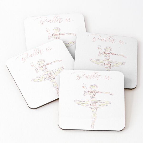 Item preview, ballet is love, ballet is happiness, ballet is positivity, ballet is practice designed and sold by PRINTED ..