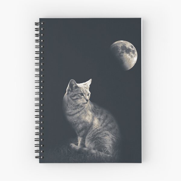 Item preview, Cat in night designed and sold by vocej.